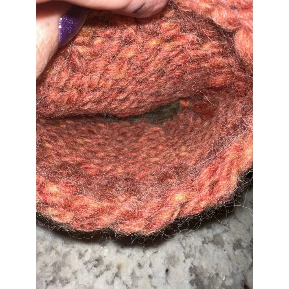 Winter Toddler Pumpkin Knitted Beanie Hat Nb-12Months